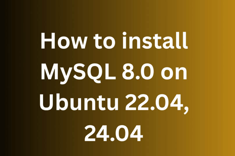 mysql
